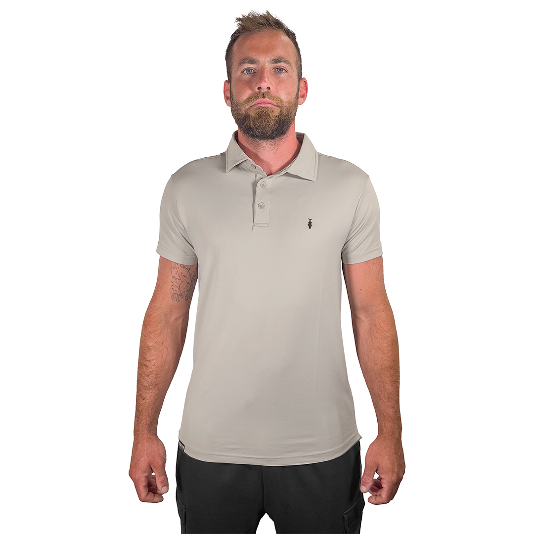 POLO TECNICA M/C CREW GRIGIO ICE